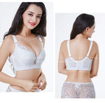 Sexy Women Bra Plus Size C D E Cup Push Up Bra Brassiere Side Adjustment Underwear Push Up Bra 75 80 85 90 95 100 105 110 115CDE