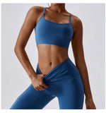 Sexy Cross Sports Bra Gym Top Women Training Running Yoga Bra Stretch Women Sports Underwear Fitness Workout Women Tank Tops