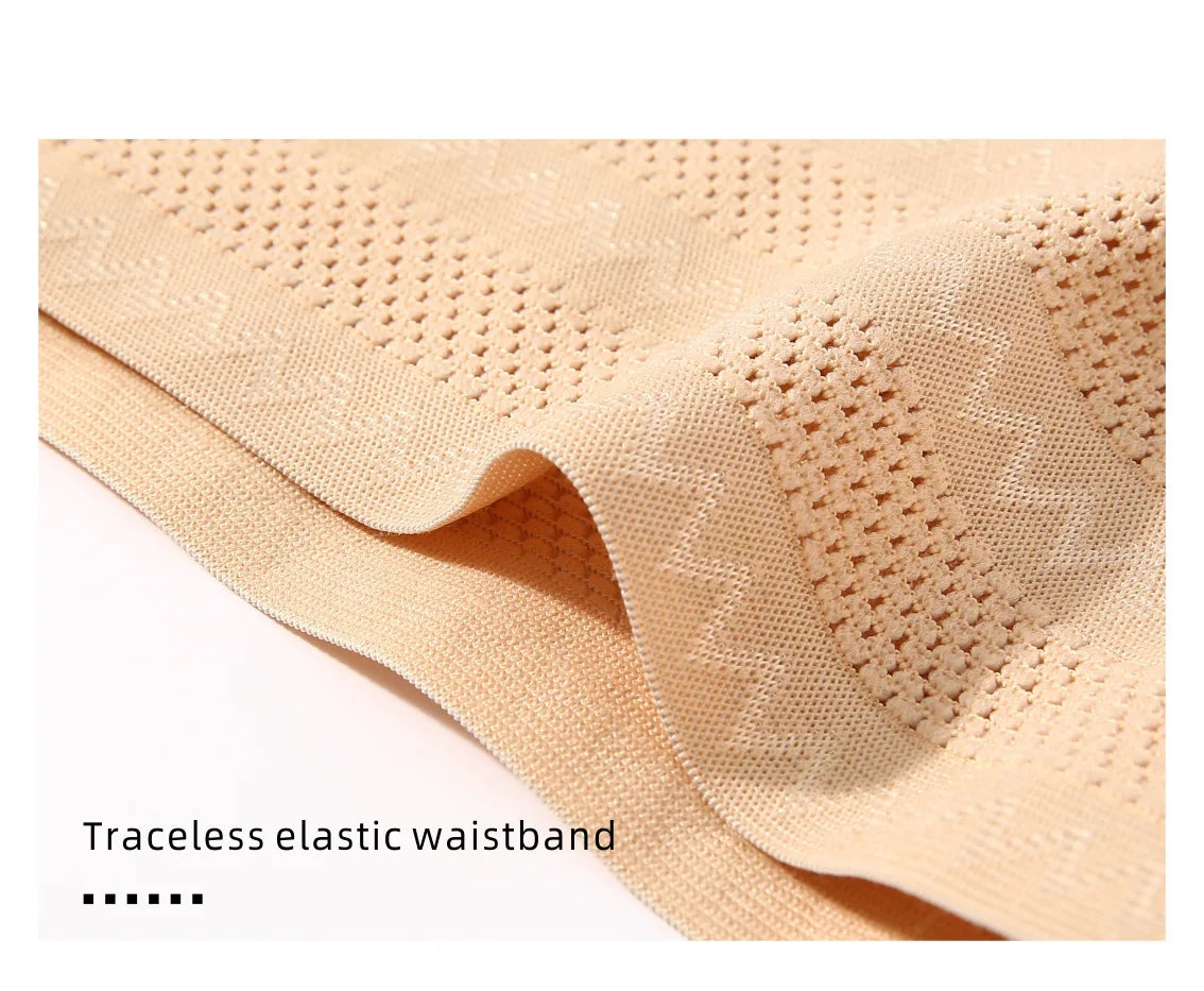 2Pcs/Set Bodyshaper Women Control Panties Tummy Control Bottom Belly Tightening Female Pants Lifting Hip High Waist Underwear