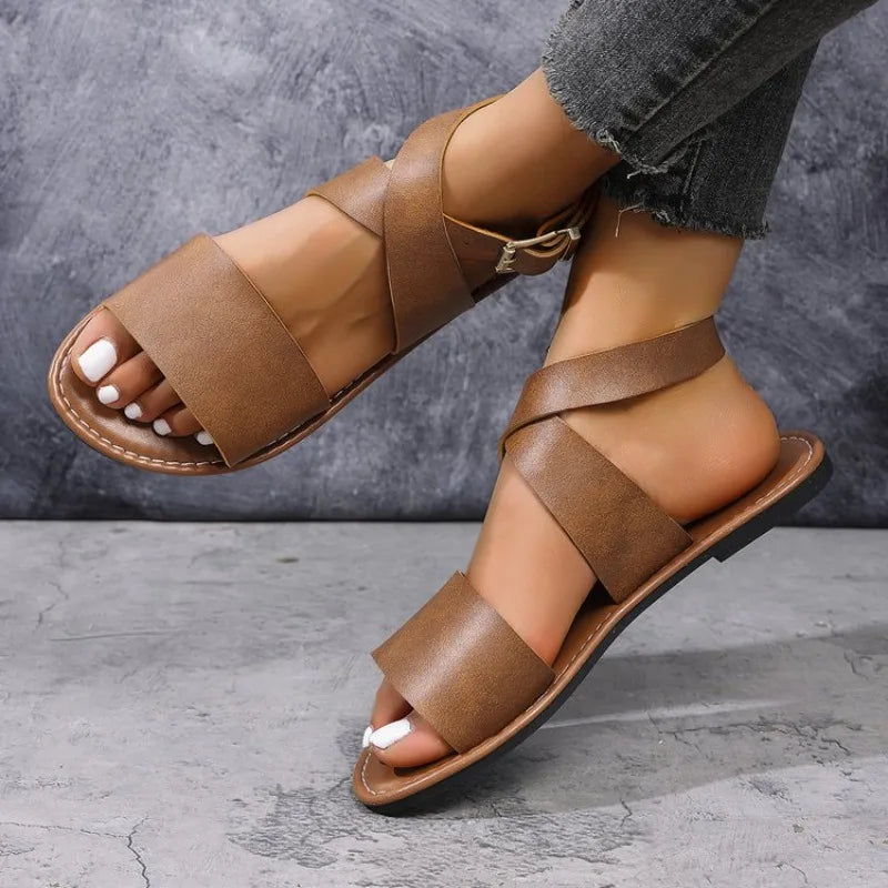 Women'sFlat Sandals Casual Comfortable Summer Shoes Women Lightweight Non SlipBeach