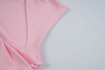 FDYOUI 2026 Summer Diagonal Collar Sleeveless Birthday Dress Women Sexy Tunics Pleated Solid Long Party Dresses Pink Black Gown