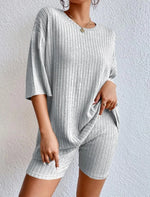 New Women's Sleepwear Fashionable Casual Loose Shorts Set 2026 Elegant Summer Women's Sleepwear Two-Piece Suit Home Suit Set Y2K