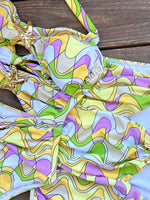 Sexy Starfish Bikini Set With Skirt Women Two-Pieces Swimsuit 2025 New High Fork Skirt Set Biquini Swimwear For Girl Clothing