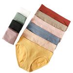 10Pcs/Set Seamless Panties Women Low Rise Panties Sports Briefs Underwear Comfort Underpants Female Sexy Lingerie