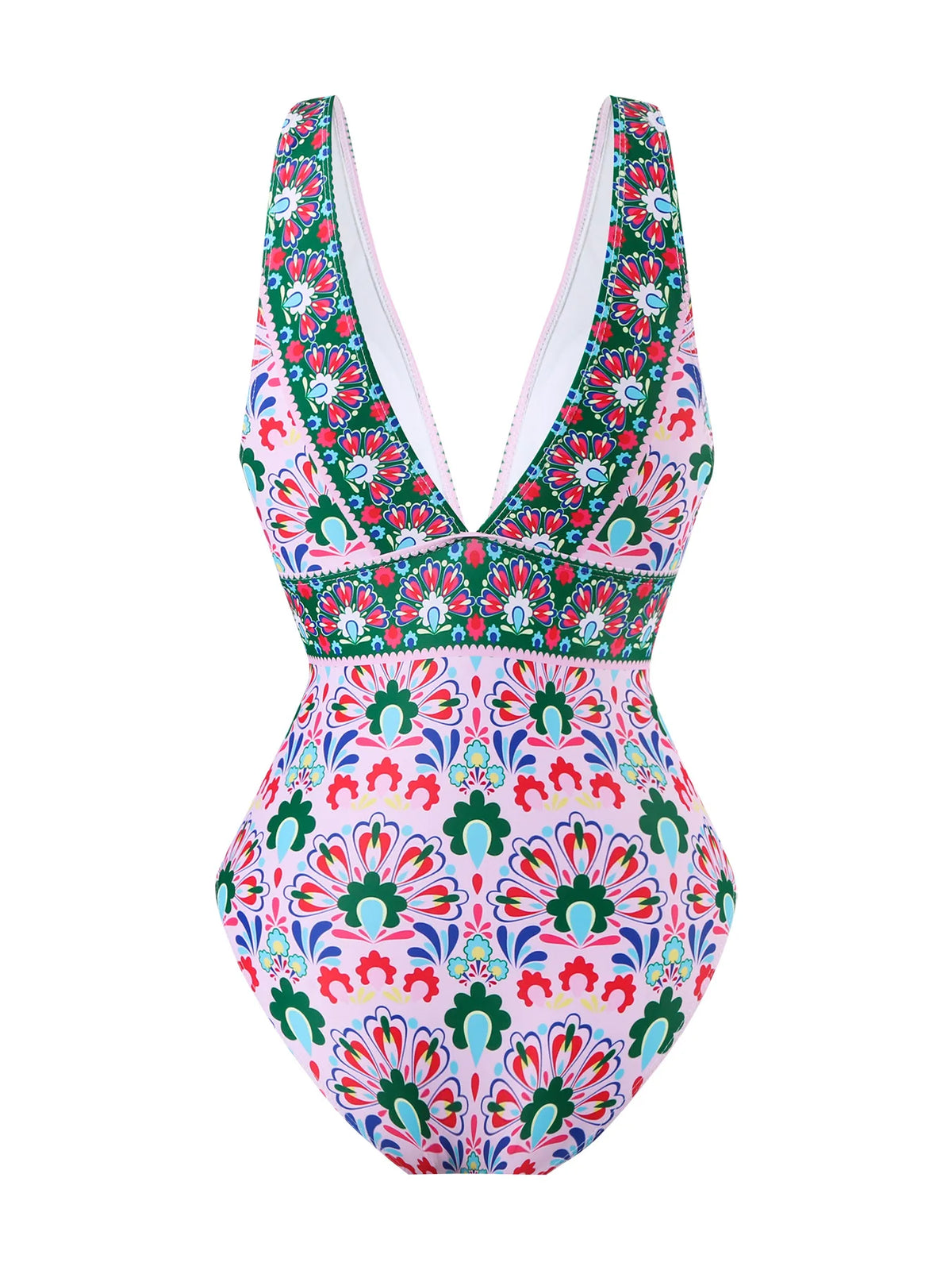 2026 Printed Swimsuit One Piece & Beach Dress Sexy Swimwear Women Bathing Swimming Swim Suit Padded Beachwear Summer