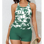 Sexy Print High Waist Tankini Sets 2026 Women Swimsuit Two Piece Swimwear Female Trunks Bathing Suits Brazilian Biquini Shorts