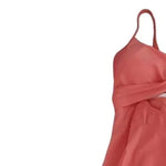2Pcs/Set Swimming Briefs Set Women Swimsuit Set V-Neck Backless Swimwear Dress High Waist Quick Drying Beachwear