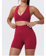 Hearuisavy Summer Women Sports Bra Pilates Yoga Bra Gym Underwear Running Shock Proof Breathable Quick-Dry Fitness Top For Girls