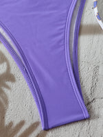 Triangle Halter Thong Bikinis 2026 Women Sexy Swimsuit Ring String Swimwear Female Bathers Bathing Swimming Swim Suit Beachwear