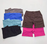 Gym Shorts 4.5" Women Clothes Seamless Leggings V Waist Cross Yoga Shorts Workout Fitness Scrunch Booty Tights Running Shorts