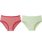 2Pcs/Set Women High Rise Panties Seamless Underwear Winter Warm Underpants Breathable Briefs Female Sexy Lingerie