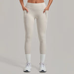 Women's Seamless Yoga Leggings Pants Sports Fitness Hips Lift High Waist Training Trousers Training Workout Gym Leggings