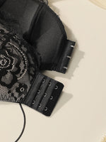 Women Front Closure Floral Lace Bra Wireless Wide Strap Breathable Anti Sag Support Daily Sleep Underwear Soutien Gorge Femme