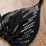 DEKA Summer Triagle Bikini Set Swimsuit Women Sexy Push-up Padded Bra Thong Swimwear Bandage Beachwear Bathing Suit Female