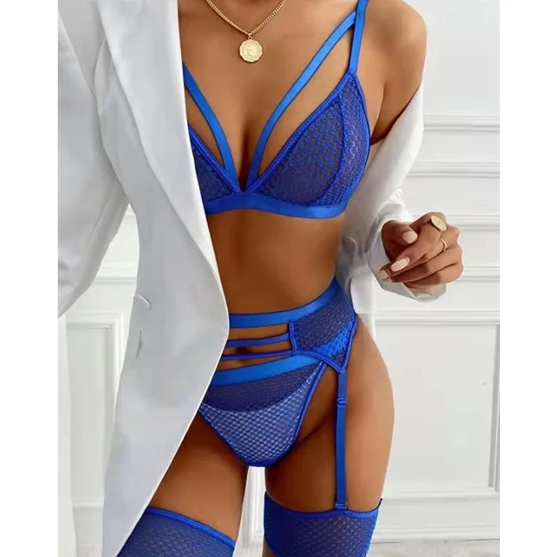 Sissy Sexy Seamless Lingerie Ses Women Sexy Bondage Bra Set Push Up Bra And Panty Set Sexy Babydoll Erotic Underwear Aldult Shop