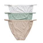 3Pcs/Set Panties Women Low Rise Briefs Seamless Underwear Breathable Panty Female Underpants High Cut Sexy Lingerie