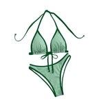 Sexy Women's Swimsuit Two-piece Bikinis Sets Two-piece Beach Trend Bikini Female Swimwear for Bathing Suit Woman Beachwear