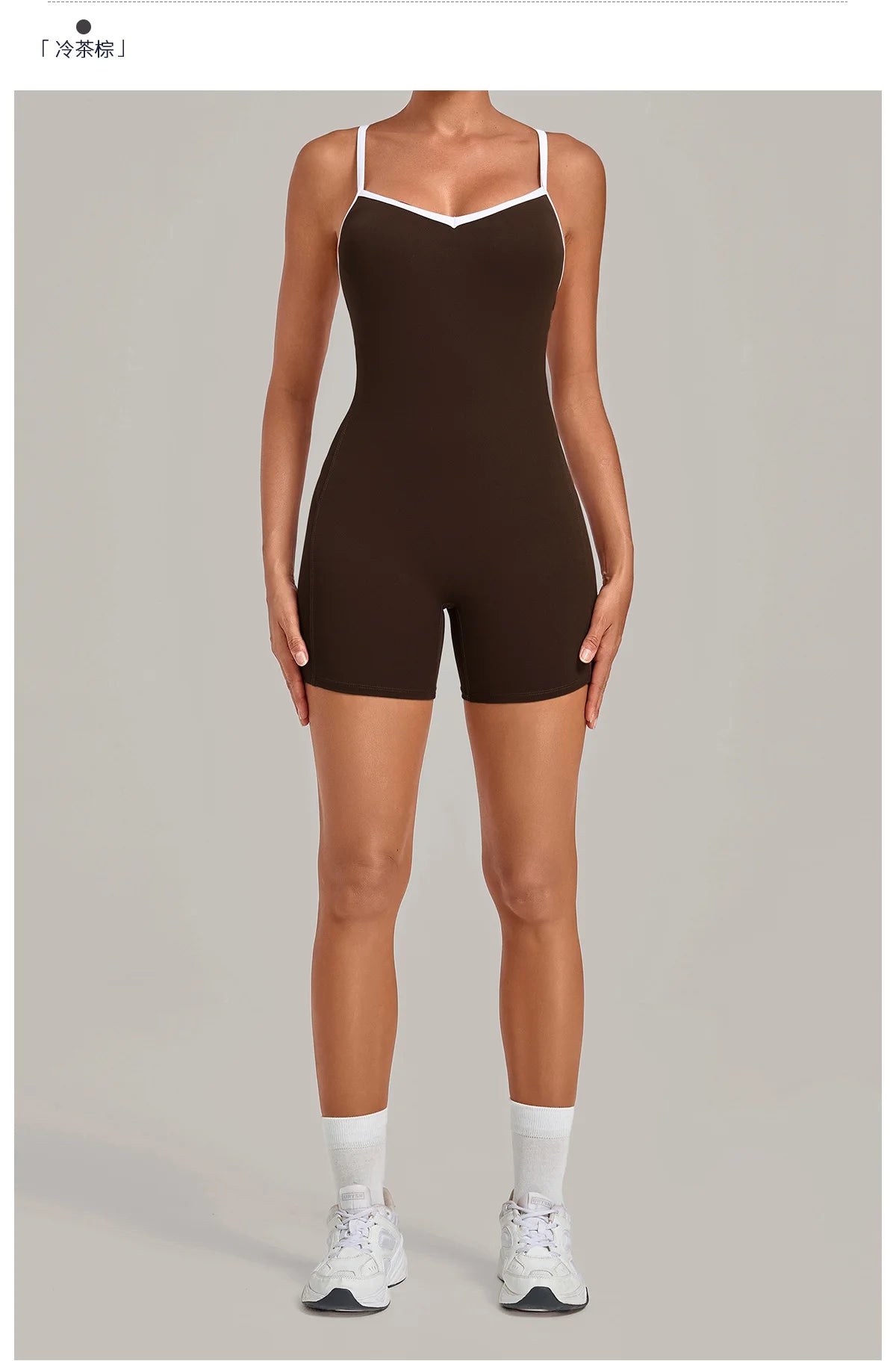 New Tight One-piece Yoga Suit Women Color Contrast Splicing Hollow Back Cross Sports Jumpsuit Outwear Slimming Fitness Bodysuits