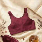 Plus Size Women Front Closure Floral Lace Bra Wireless Full Coverage Support Comfort Shape Vest Brassiere