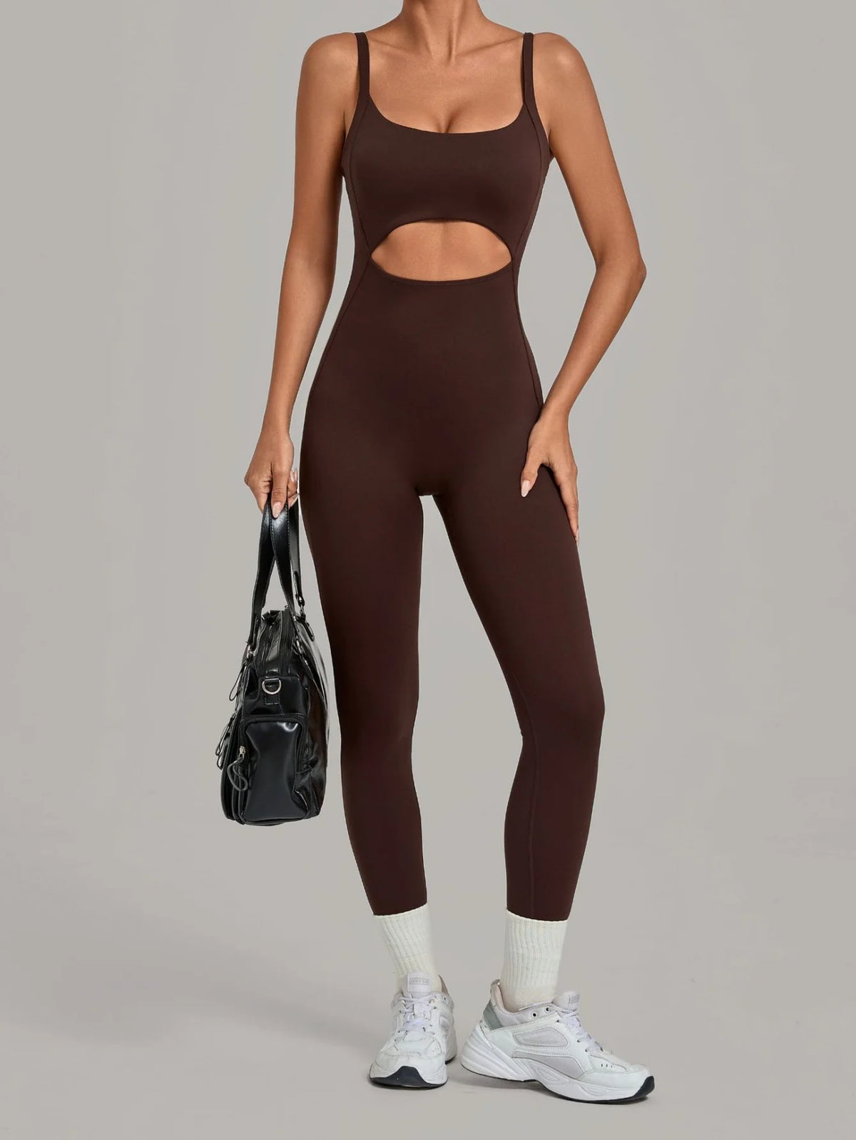 Summer Sports Overalls Women Gym High Stretch Back Zipper Yoga Jumpsuit Tight Hollow Out Slim Hip Lifting One Piece Bodysuit