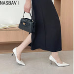 Pointed Toe Pumps Street Style High Heels Women Sexy Banquet Party Shoes for Women Rhinestone Shallow Elegant Designer Shoes New