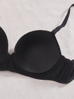 Elegant Women Lace Bra Contrast Color Underwire Push Up Brassiere Sexy Everyday Comfort Ladies Lingerie