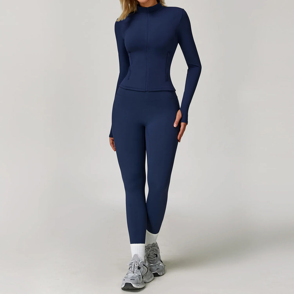 2/3PCS Yoga Suit Women Tracksuits Gym Clothes Workout Flared Pants Zipper Long SleeveAthletic Wear Female Sports Yoga Clothing