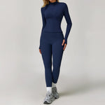 2/3PCS Yoga Suit Women Tracksuits Gym Clothes Workout Flared Pants Zipper Long SleeveAthletic Wear Female Sports Yoga Clothing