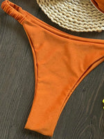 Sexy 3D Flower Bikini Set 2026 Women Black White V Wire Underwired Micro Mini Swimsuit Beach Bathing Suit Pleate Thong Swimwear