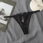 2026New Women's Sexy Lace Panties Smooth Low-Waisted Sexy Women Thong, Fashion, Breathable, With Rhinestones Panties Underwear