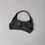Women's Sexy Backless Yoga Sports Bra Shock-Absorbing Gathered Fitness Bra Beautiful Back Neck Hanging Design