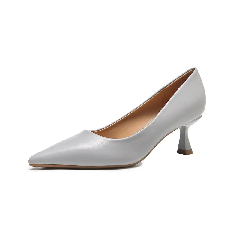 Patent Leather Fashion High Heels 2026Pointed Toe Pumps Elegant Woman Heeled Shoes Shallow Mouth Candy Colored Sexy Single Shoes