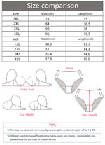 Fashionable plus size full cup bra without steel ring, molded front button bra, comfortable to wear sexy Lingerie MR3498