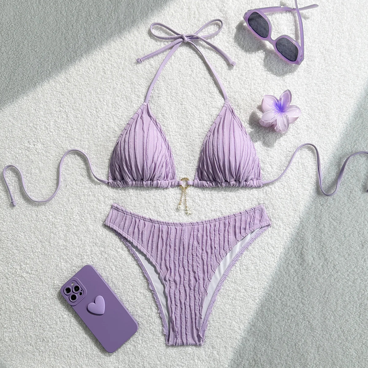 New White Sexy Bikinis Swimsuits Women's Swimwear Push Up Female Beach Swim Wear Bathing Suits Brazilian Bikini Set Pool Bather
