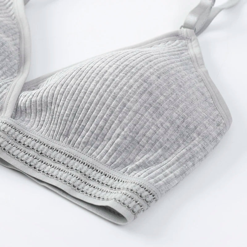 Push-Up Bras For Women Non-wire Brassiere V-neck Underwear 3/4 Cup Padded Lingerie Female Comfort Intimates