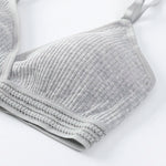 Push-Up Bras For Women Non-wire Brassiere V-neck Underwear 3/4 Cup Padded Lingerie Female Comfort Intimates