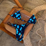 Micro Bikini Push Up Women Swimsuits 2025 Sexy Swimwear Brazilian Bikini Set Halter Biquini Swim Suits Print Beachwear Female