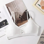 Sexy Non-wire Bras For Women Seamless Underwear Tube Tops Hollow Bras Push Up Sexy Lingerie Female Bandeau Bras Top