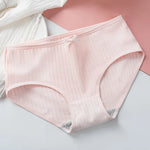 1Pc Cotton Panties Women Sexy Briefs Women's Underpants Low Waist Comfy Breathable Lingerie Seamless Underwear Intimates