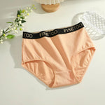 Finetoo 6Pcs/Set Women's Seamless Cotton Briefs Women Plus SizePanties Breathable Underwear Female Low Waist Soft Lingerie S-XXL