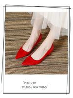 Patent Leather Fashion High Heels 2026Pointed Toe Pumps Elegant Woman Heeled Shoes Shallow Mouth Candy Colored Sexy Single Shoes