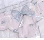 Japanese MOMOKO Butterfly Lingerie Set Wireless Bralette Sweet Pure Style Push Up Gathering Support for Small Chest No Underwire