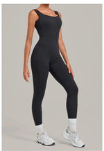 Women's Seamless Yoga Jumpsuits Fitness Sports Hip-lifting Beauty Back Sleeveless One-Piece Training Workout Running Bodysuits