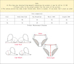 Beautiful thin bra Women's Lace Bralette & Thong Set No Wire Comfortable Underwear Sexy Lingerie for Women J2384