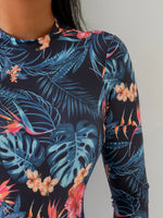 Ladies 2025 One-Piece High Collar Backless Fashionable Swimsuit Long Sleeve Suitable for Summer Beach And Swimming Pool