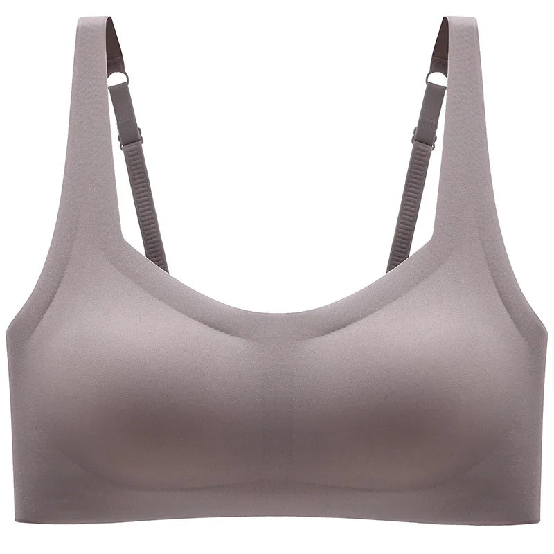 Push Up Bras For Women Square Neck Bra Tops Seamless Wire Free Underwear Bralette Sexy Lingerie Invisible Intimates S-XL