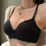 Push-Up Bras For Women Non-wire Fixed 3/4 Cup Seamless Bra Sexy Lingerie Women Soft Padded Underwear S-XL Brassiere