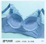 Coverage Lace Bras Plus Size Push Up Bra Sexy Lingerie Women FullWireless Brassiere C D E Cup Push Up Bras for women Bra 52CDE