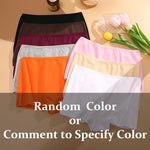 3PCS Women'sCotton Seamless Panties Sports Boxers Underwear Female Solid Color Briefs Cozy Lingerie Intimate Underpants XS-XL