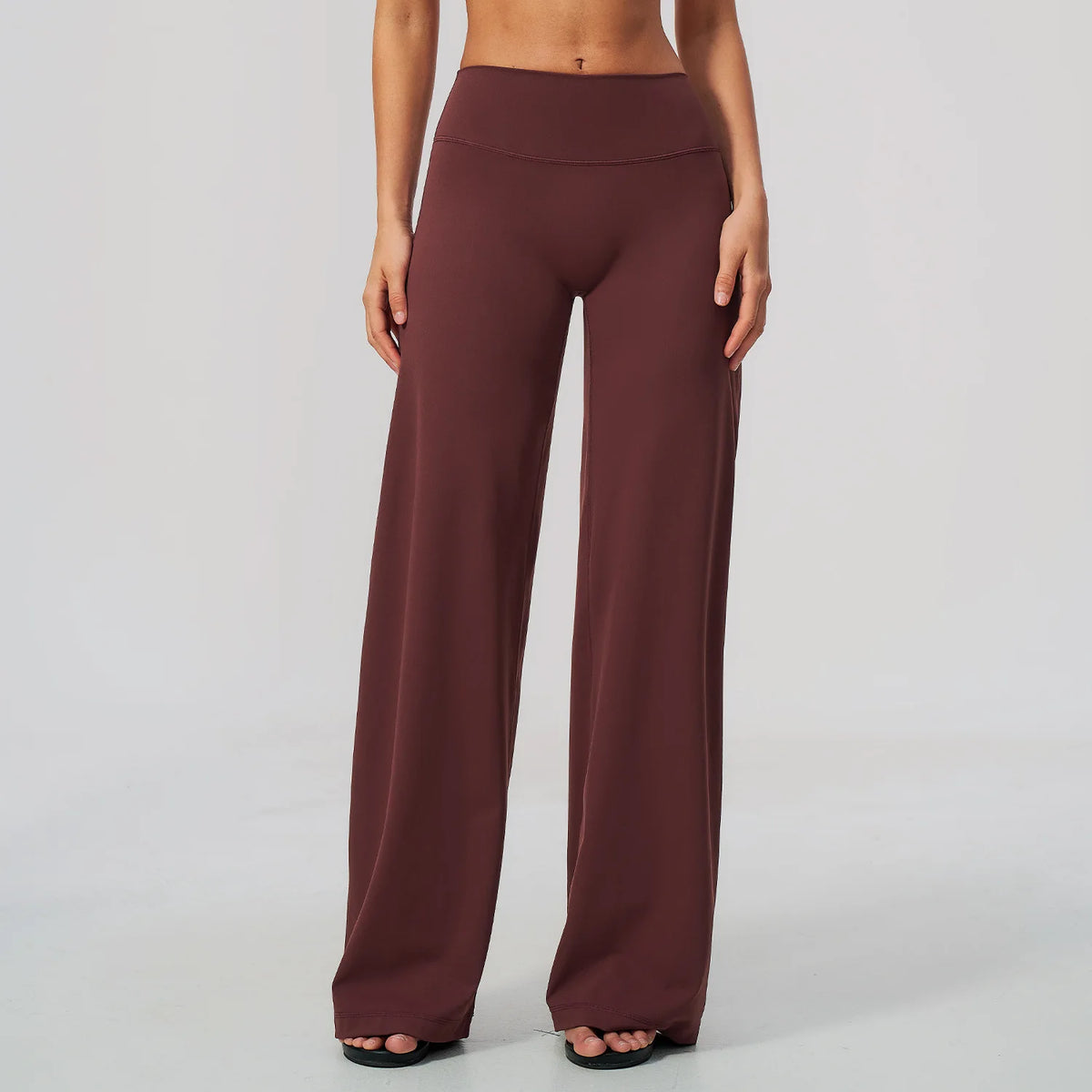 NCLAGEN Womens Wide Leg Pants High Waist GYM Clothes Loose Casual sport Trousers Outdoor Running Fitness Workout Leggings